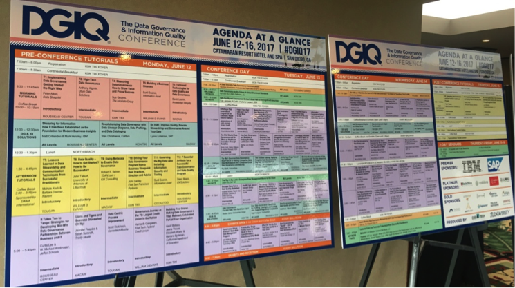 A packed agenda for DGIQ 2017.